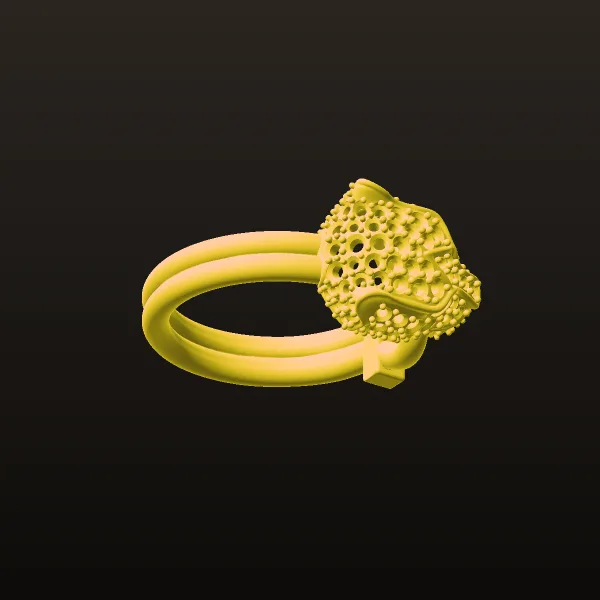 Cartier Ring C-01 3D Model