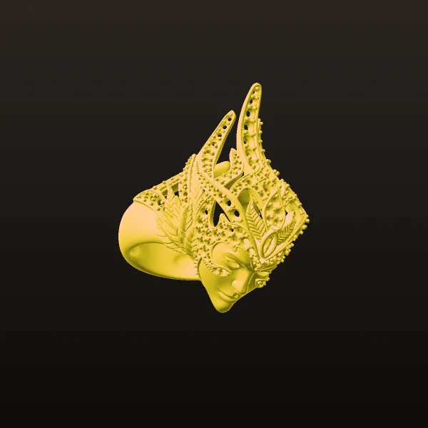 Magrit Ring M-03 3D Model