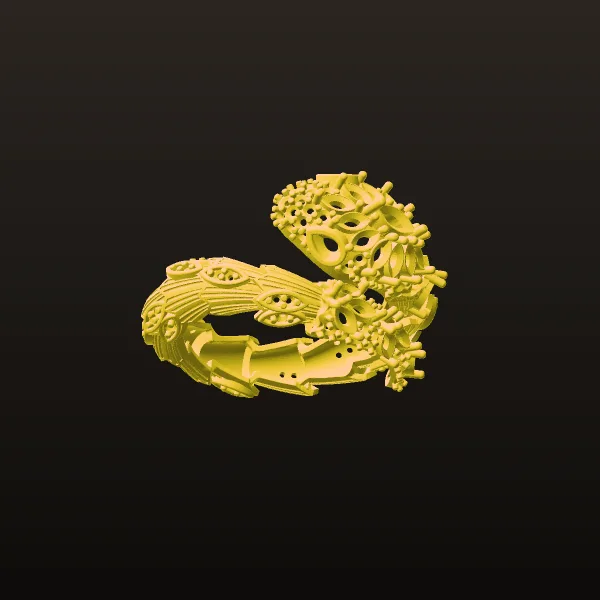 Bvlgari Ring 3D Model