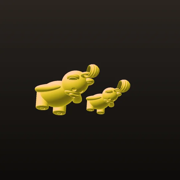 Aroski Pendant Code 03 3D Model