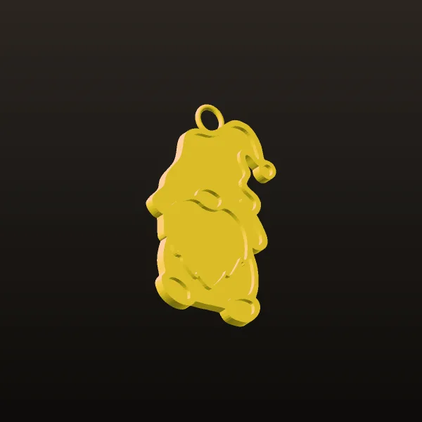 Pak Kotoleh Pendant Piece 4 Code 01 3D Model