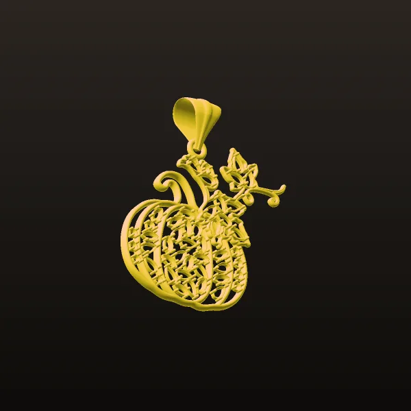 Kado Tanbl Pendant Necklace 3D Model
