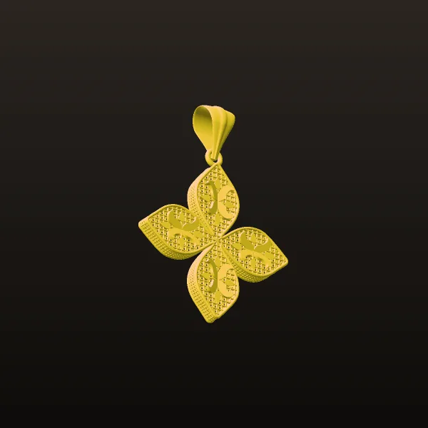 Fyvzhn Pendant Necklace Code 01 3D Model