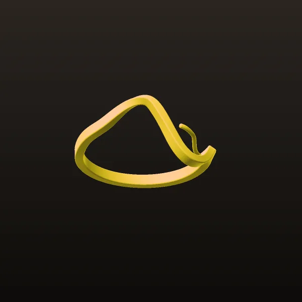 Pearl Ring Code 01 3D Model