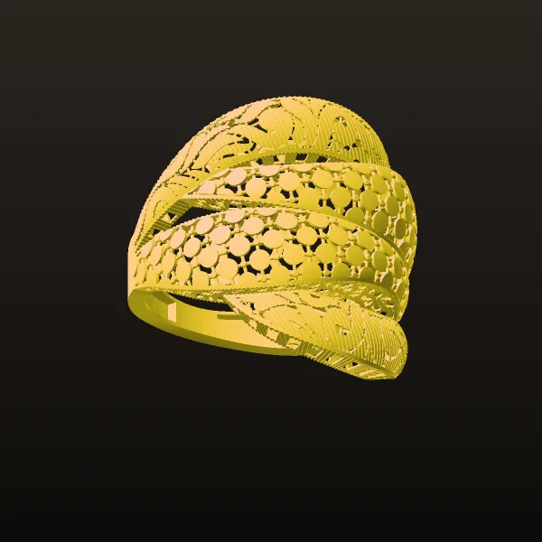 Fyvzhn Boteh Ring 3D Model