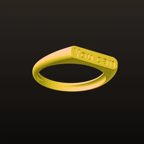 Minimal Ring You Can 3D Model
