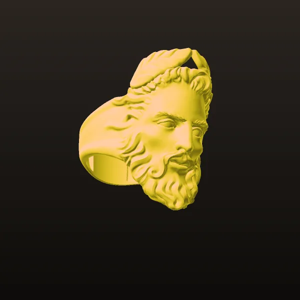 Zayos Ring R-03 3D Model