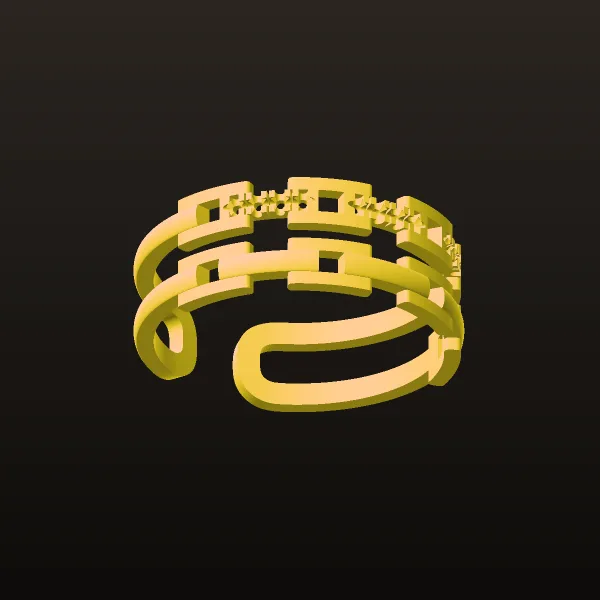 Ring No. 1 3D Model