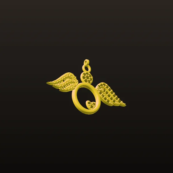 Angel Pendant angel 3D Model
