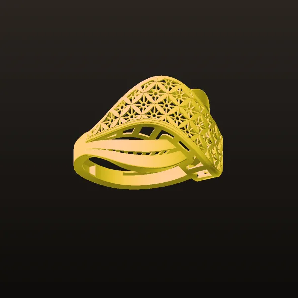 Cut Ring 3D Model