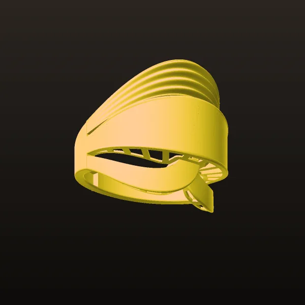 Aineh Ring 02 3D Model