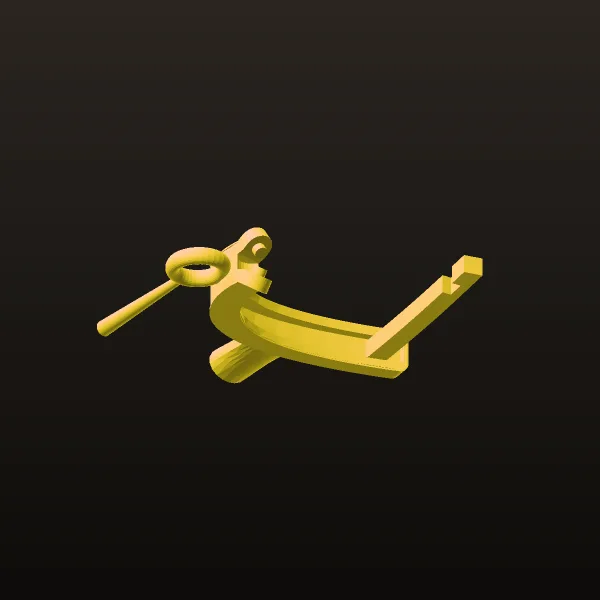 Cut Shahna Khor Necklace 3D Model
