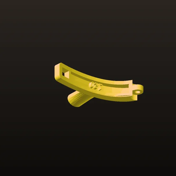 Cut Shahna Khor Necklace 3D Model