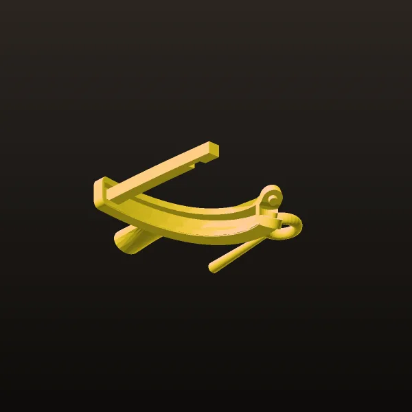 Cut Shahna Khor Necklace 3D Model