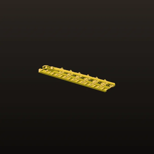Cut Parsa- Khor Necklace 3D Model