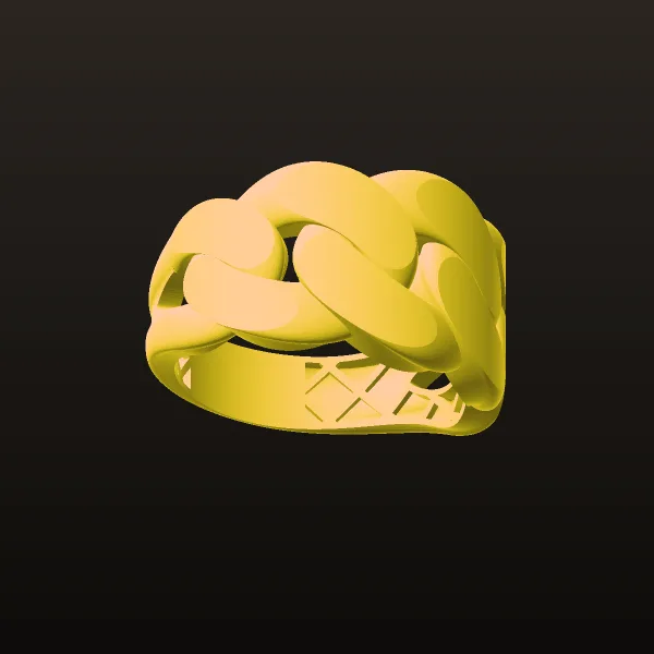 Ring Cartier Code 1 3D Model