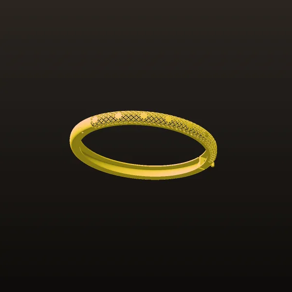 Cut Fyvzhn Khor Bracelet Bangle 3D Model