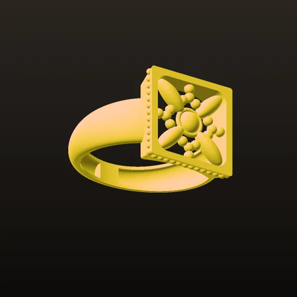 Darfsh Kavyani Ring 3D Model