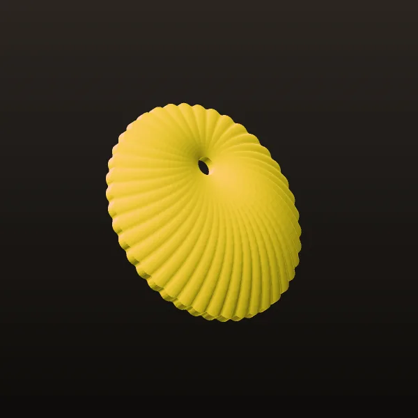 Pendant Code 002 3D Model