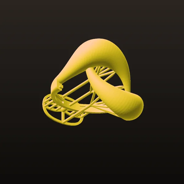 Tikeh Aineh Ai Ring 2 Code 03 3D Model