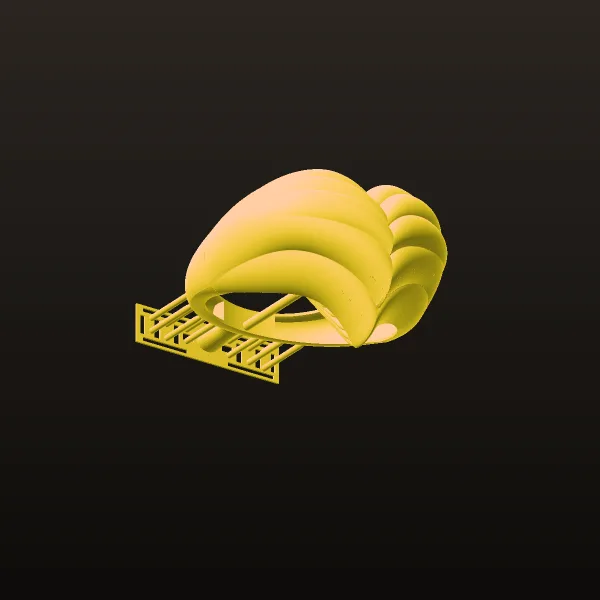 Kargo Ring Code 01 3D Model