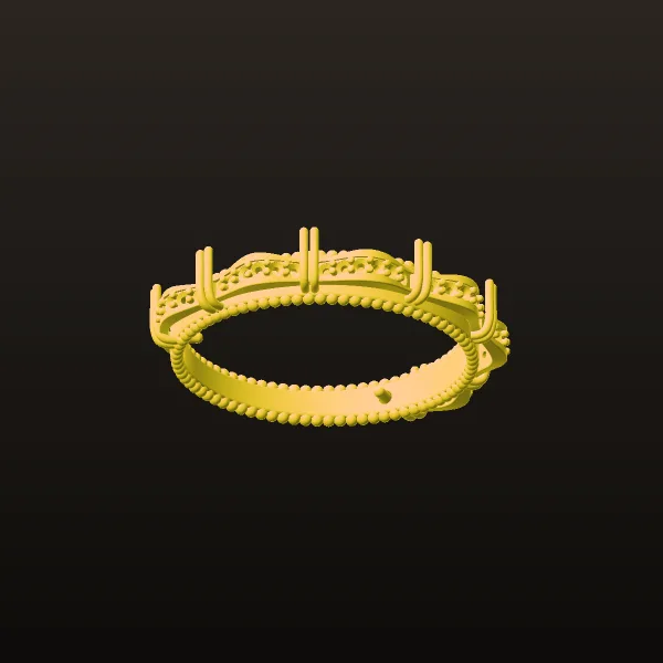 Women's Ring Code 51 3D Model