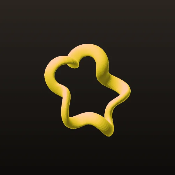 Star Daryayi Pendant 3D Model