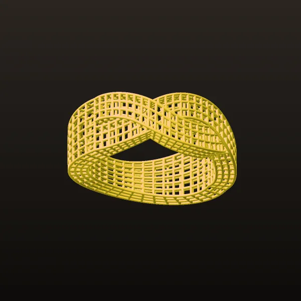 Women's Fyvzhn Ring Code 09 3D Model
