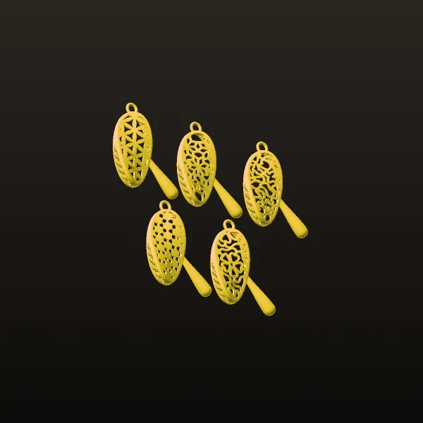 Fyvzhn Avl Pendant Collection 3D Model