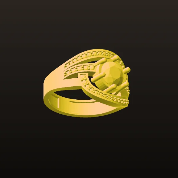Stone Ring 3D Model