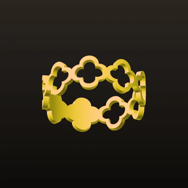 Vnkilif Ring Code 01 3D Model