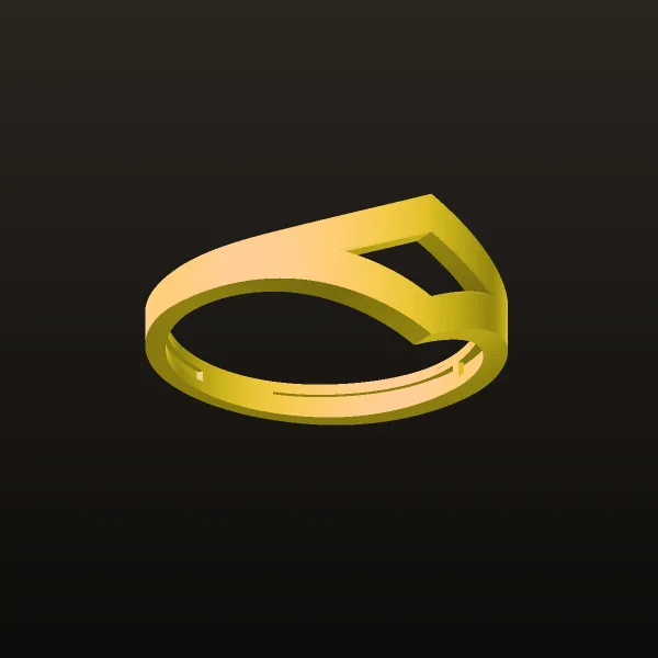 Minimal Ring Code 003 3D Model