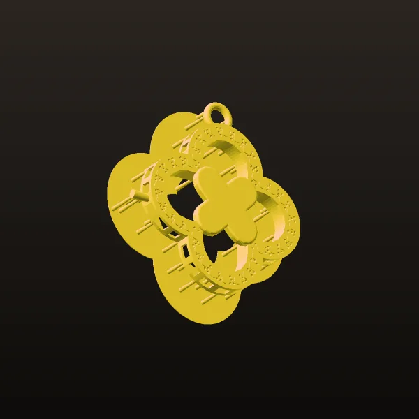 گوشواره ونکلیف تراش خور کد 10