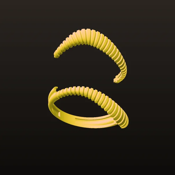Chand Takeh Ring Code 11 3D Model