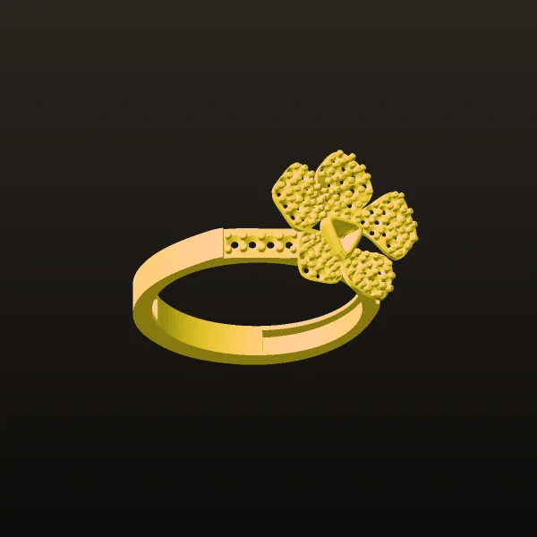 Flower Arkideh Women's Ring 3D Model