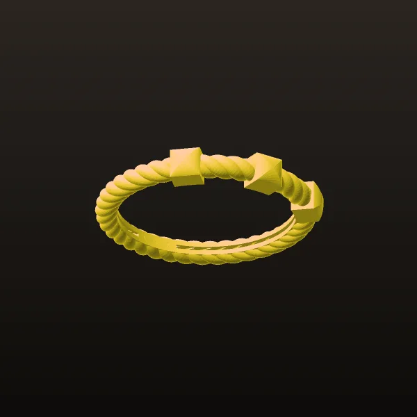 Minimal Ring Code 04 3D Model