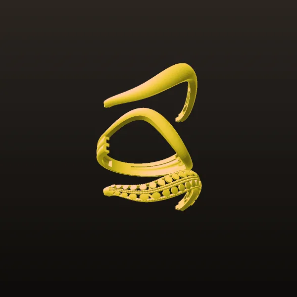 انگشتر چند تکه کد 15
