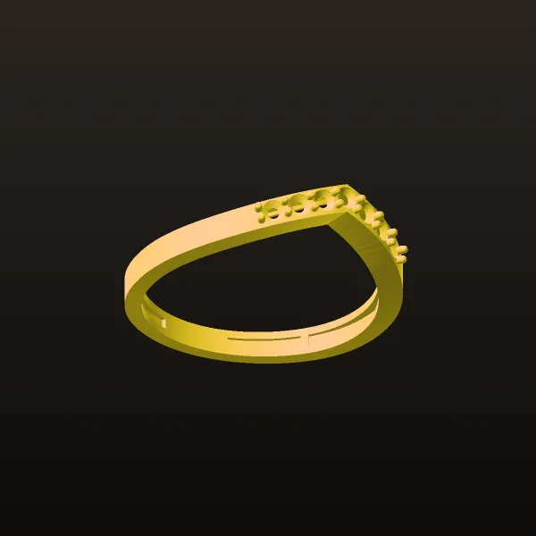 Stone Khor Ring Code 03 3D Model