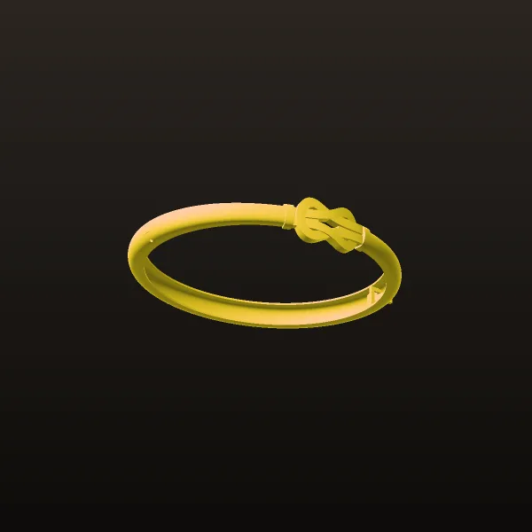 Knot Love Bracelet 3D Model