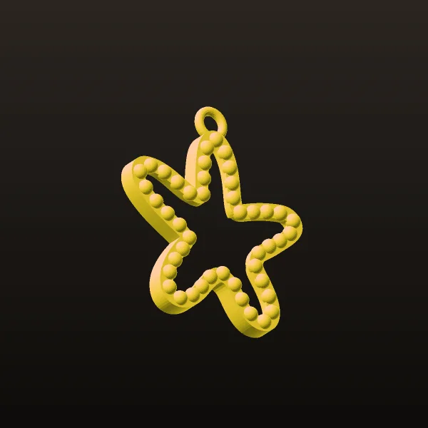 Daryayi Pendant Code A-Daryaei 1.5 -14 3D Model