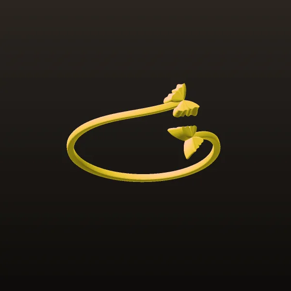 Minimal Alya Ring Code 1 3D Model