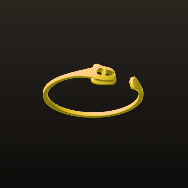 انگشتر مینیمال هـ کد 1
