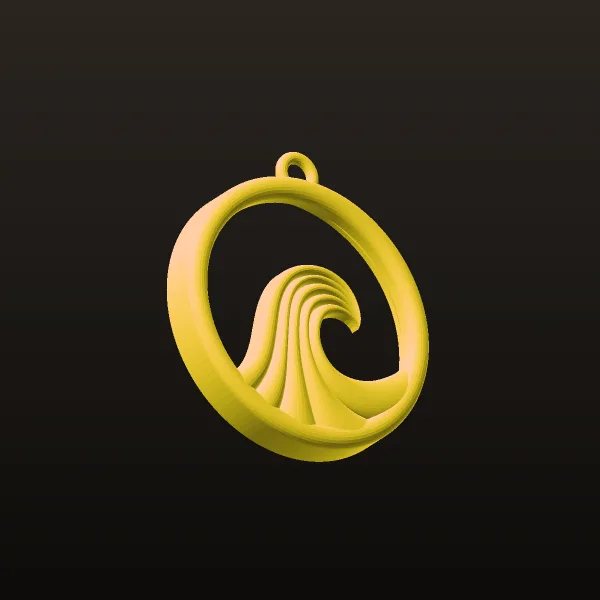 Daryayi Pendant Code A-Daryaei 1.5 -18 3D Model