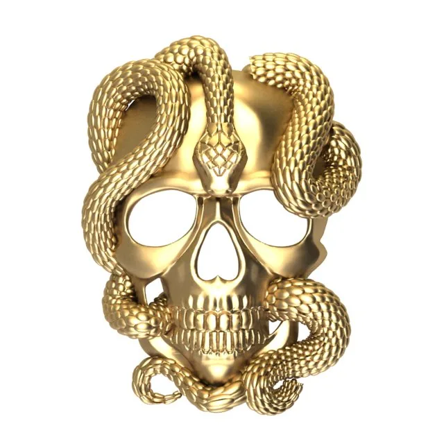 Skull Pendant 3D Model