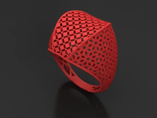 Cut Khor Aineh Fyvzhn Ring R-T-10 3D Model
