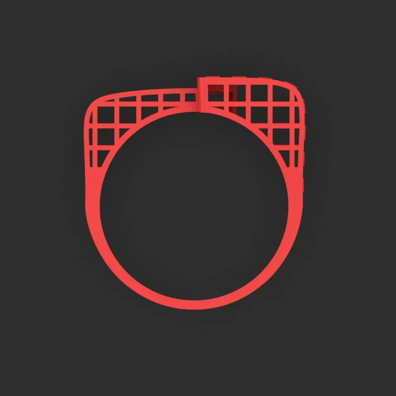 Cut Khor Aineh Fyvzhn Ring R-T-12 3D Model — image 3