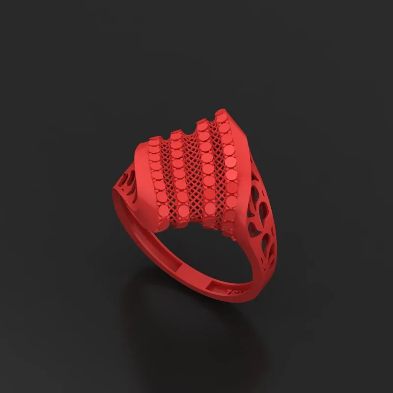 Cut Khor Aineh Fyvzhn Ring R-T-01 3D Model