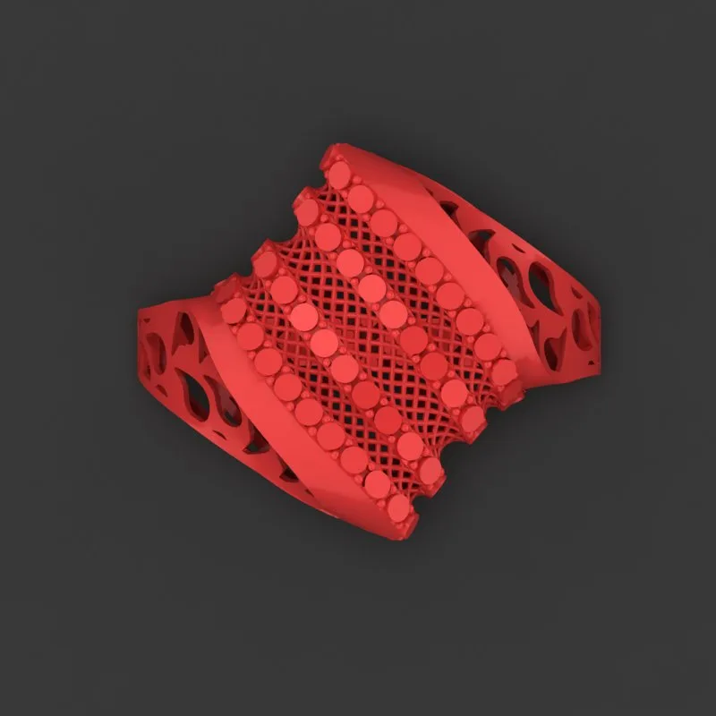 Cut Khor Aineh Fyvzhn Ring R-T-01 3D Model — image 2