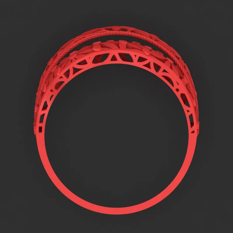 Cut Khor Aineh Fyvzhn Ring R-T-14 3D Model — image 3