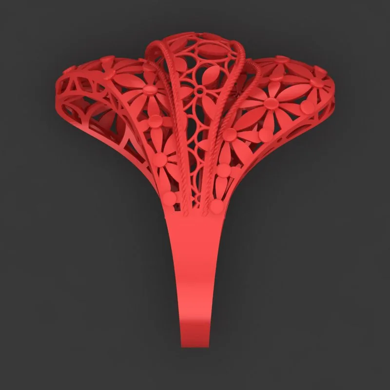 Cut Khor Aineh Fyvzhn Ring R-T-14 3D Model — image 4